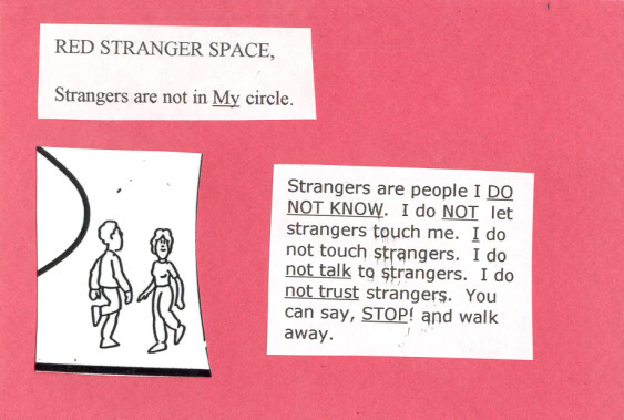 Red- Stranger Space. Red is not in my circle.