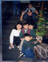 From Top (Left)Christian, Tito Joseph, Mama, Ryan, Dada Lee and Me