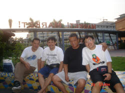 Tito Leo, papa with tito Maury Afuang
