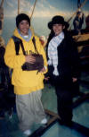 My big cousins in California: Gino and Michelle